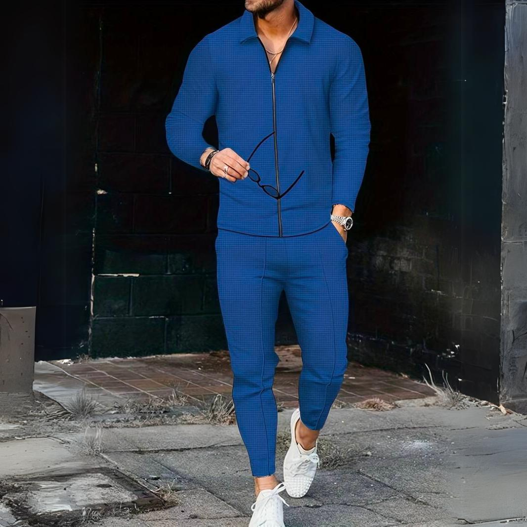 Antonius - Trendy Tweedelige Heren Set