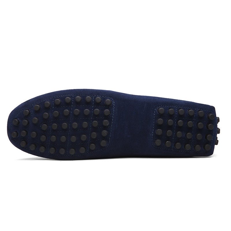 Arie - Marineblauwe suède heren Loafer