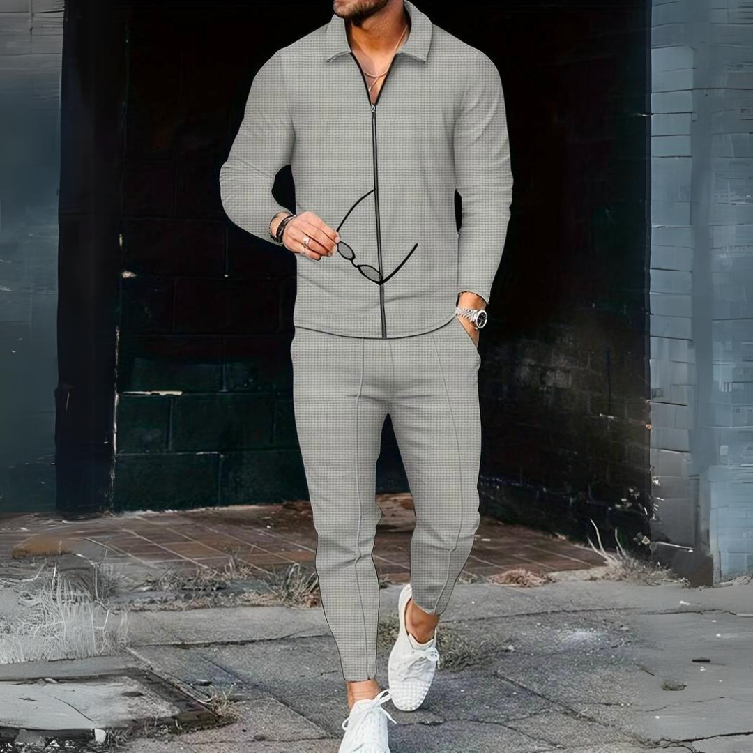 Antonius - Trendy Tweedelige Heren Set