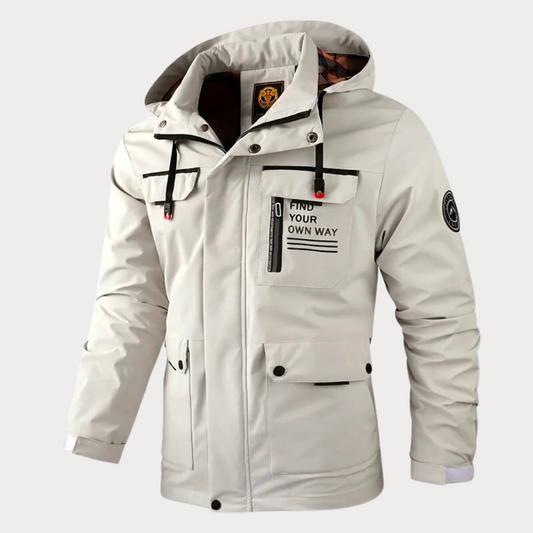Aart - Stijlvolle Hooded Windbreaker Jas