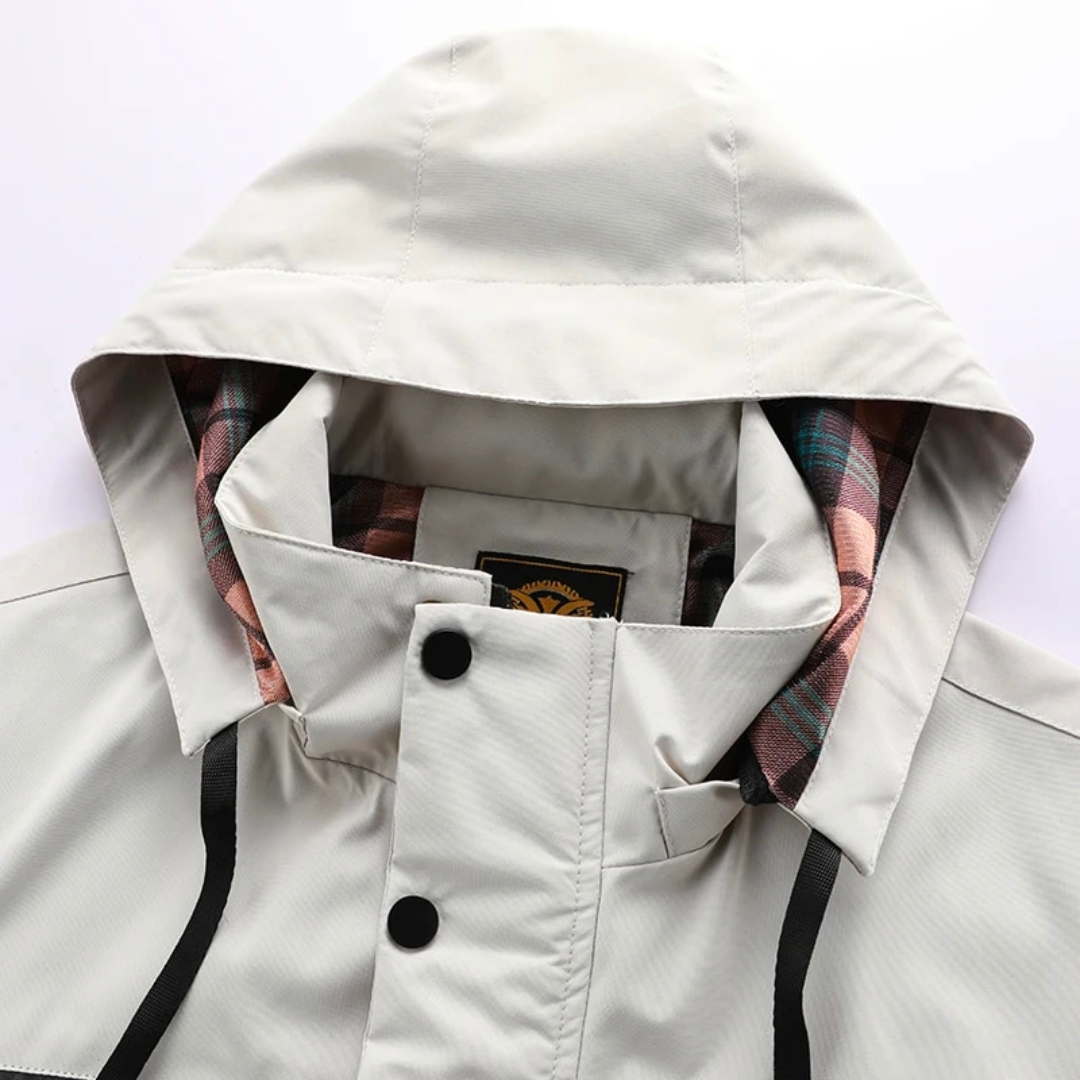 Aart - Stijlvolle Hooded Windbreaker Jas