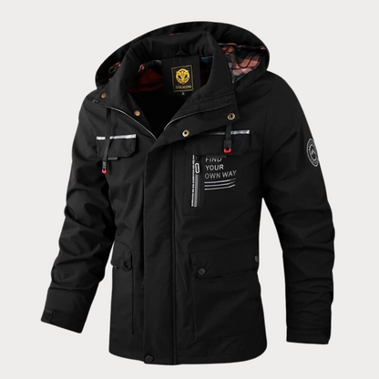 Aart - Stijlvolle Hooded Windbreaker Jas