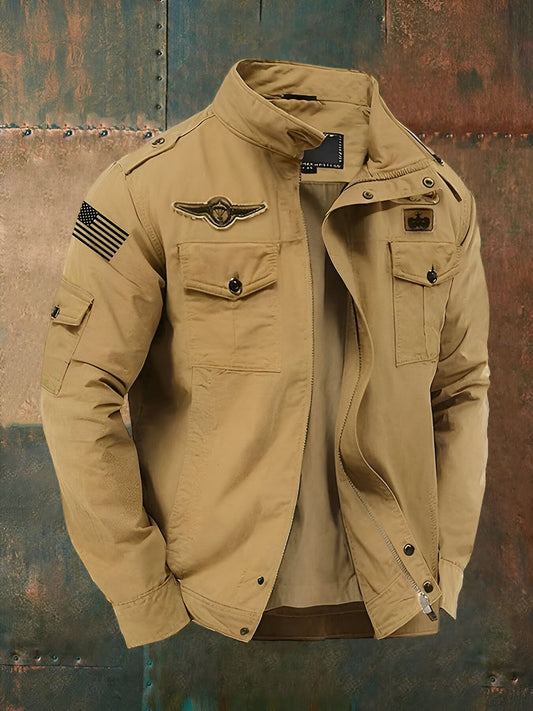 Aart - Retro westernjack met rits